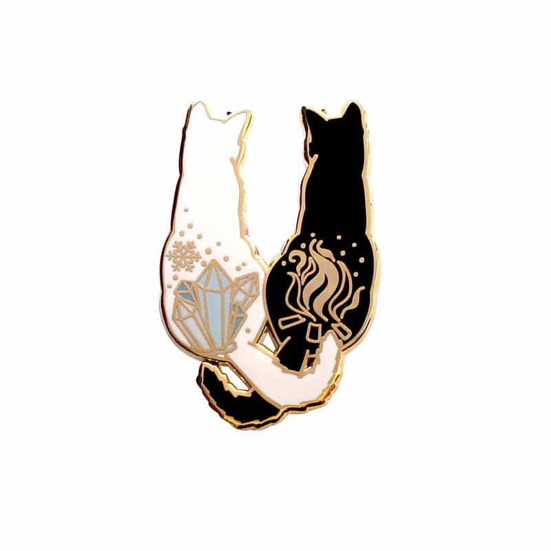 Mystical Cat Enamel Pin By Punky Pins