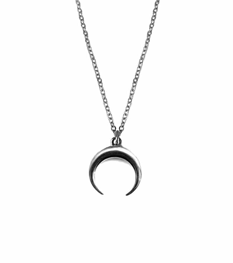 Hunting Moon Stainless Steel Necklace Small