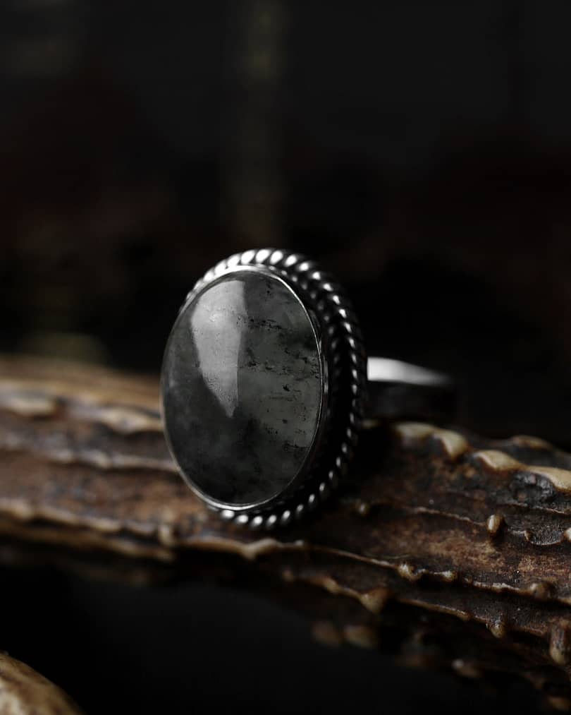 gaia-rutile-silver-ring-hellaholics-on-branch