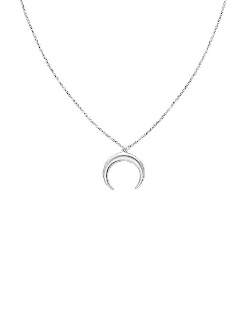 hunting-moon-chain-silver -necklace-hellaholics