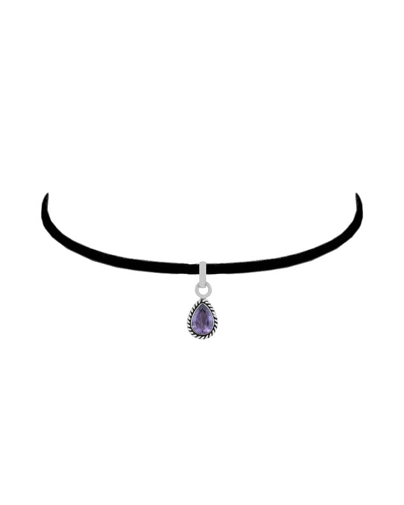 indra-amethyst-cut-stone-teardrop-pendant-chocker-hellaholics