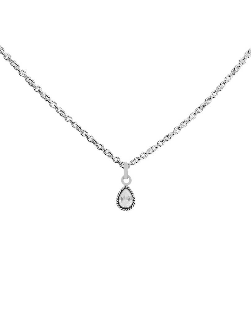 indra-clear-crystal-quartz-cut-stone-teardrop-pendant-chain-hellaholics