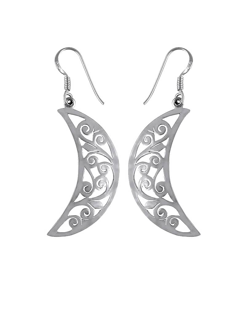 silver-crescent-moon-filigree-earrings-front-hellaholics