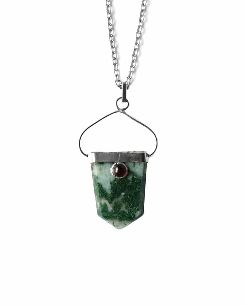 shield-moss-agate-necklace-hellaholics