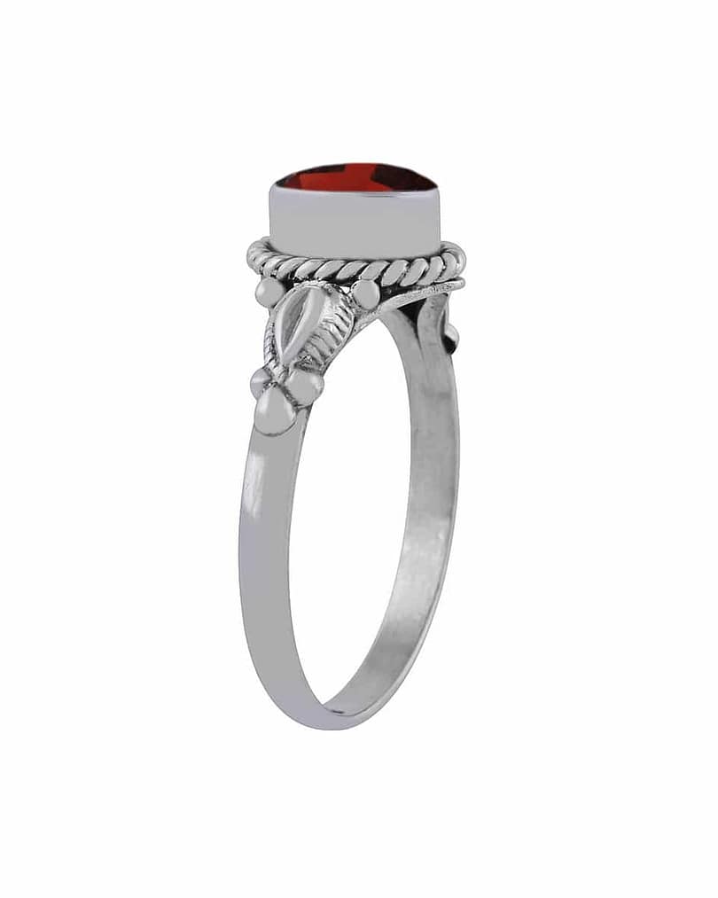 ganya-garnet-cutstone-silver-ring-side-hellaholics