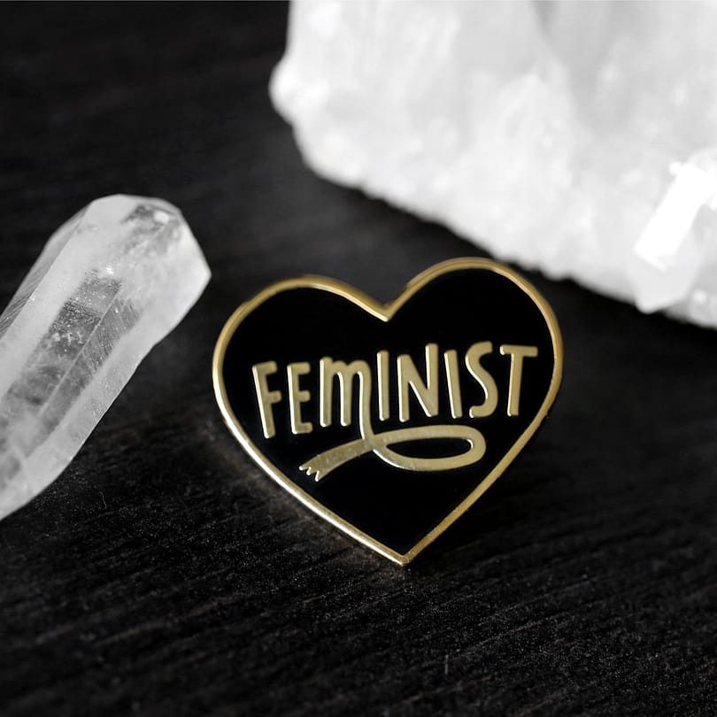 feminist-heart-pin-by-punky-pins-sold-by-hellaholics