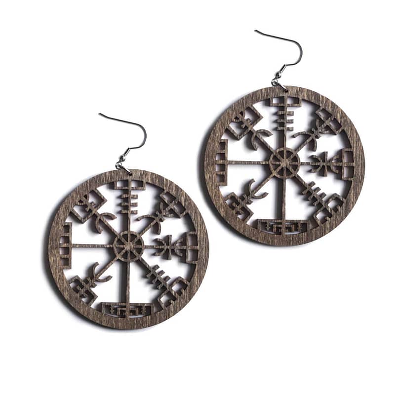 vegvisir-brown-earrings-hellaholics