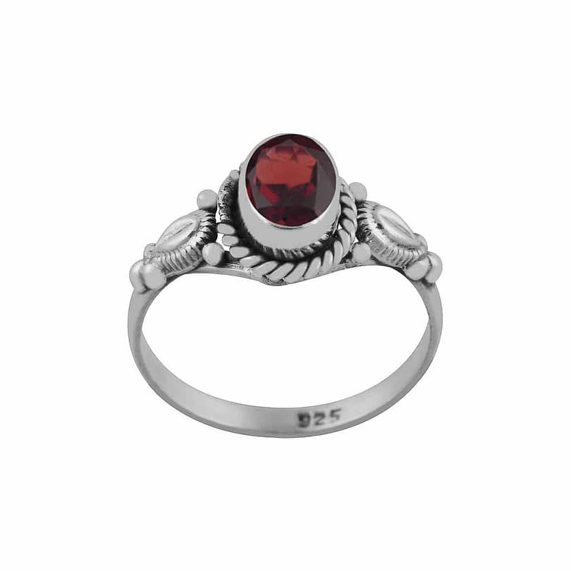 ganya-garnet-cutstone-silver-ring-hellaholics