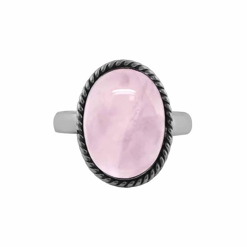 gaia-rosequartz-silver-ring-hellaholics