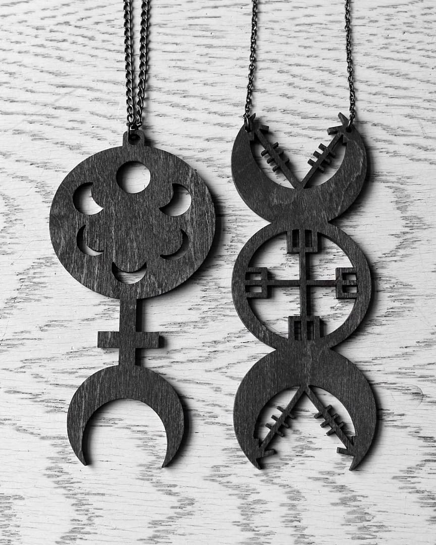 pagan-priestess-norse-priestess-laser-cut-black-necklaces-hellaholics pagan-priestess-norse-priestess-laser-cut-black-necklaces-hellaholics