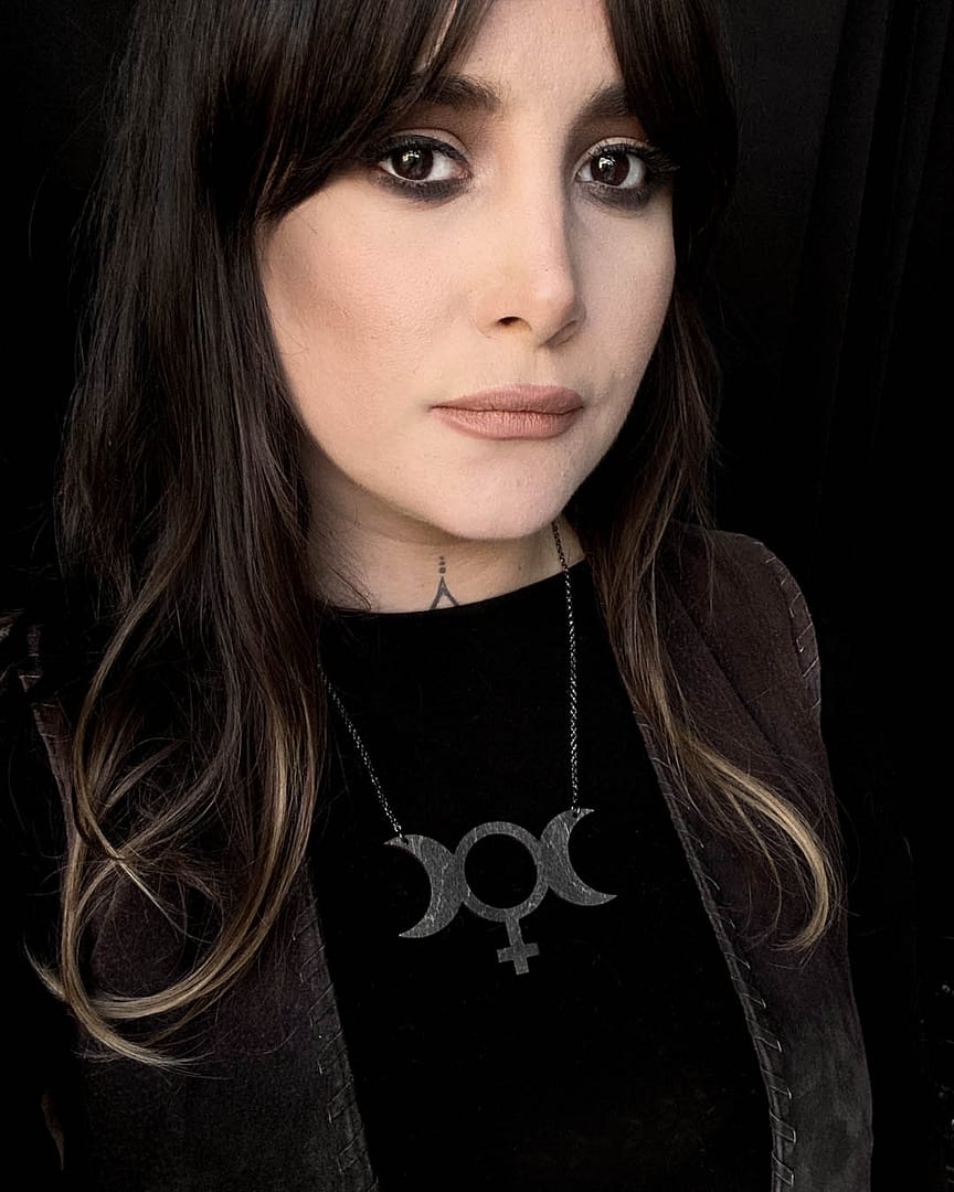 triple-moon-feminist-birch-wood-necklace-black-hellaholics triple-moon-feminist-birch-wood-necklace-black-hellaholics