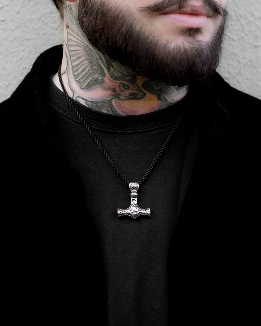 thors-hammer-stainless-steel-pendant-necklace-hellaholics-mens-collection thors-hammer-stainless-steel-pendant-necklace-hellaholics-mens-collection