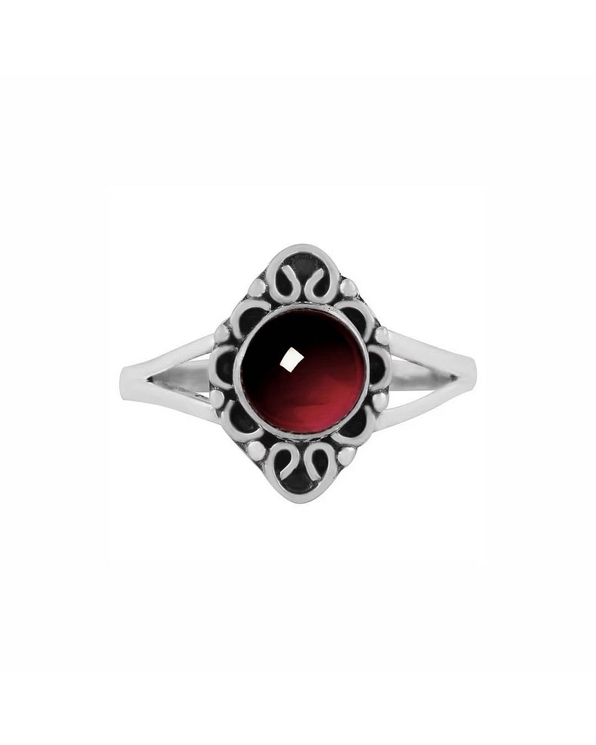 giana-garnet-silver-ring-front-hellaholics-1-1-1
