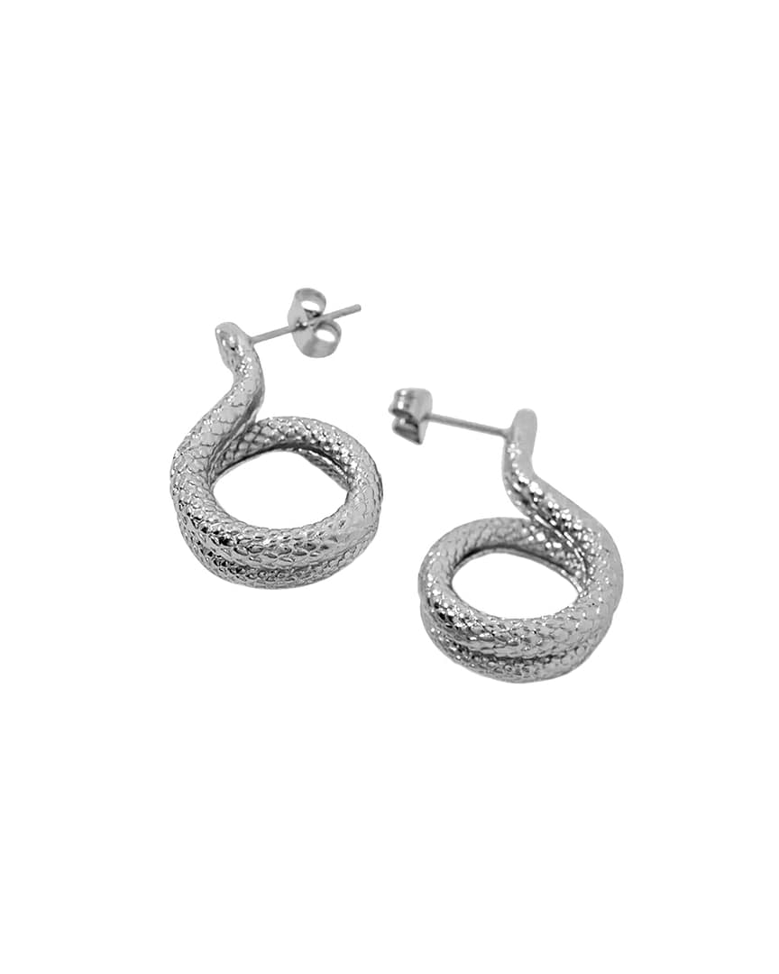 serpent-coil-stainless-steel-snake-stud-earrings-side serpent-coil-stainless-steel-snake-stud-earrings-side