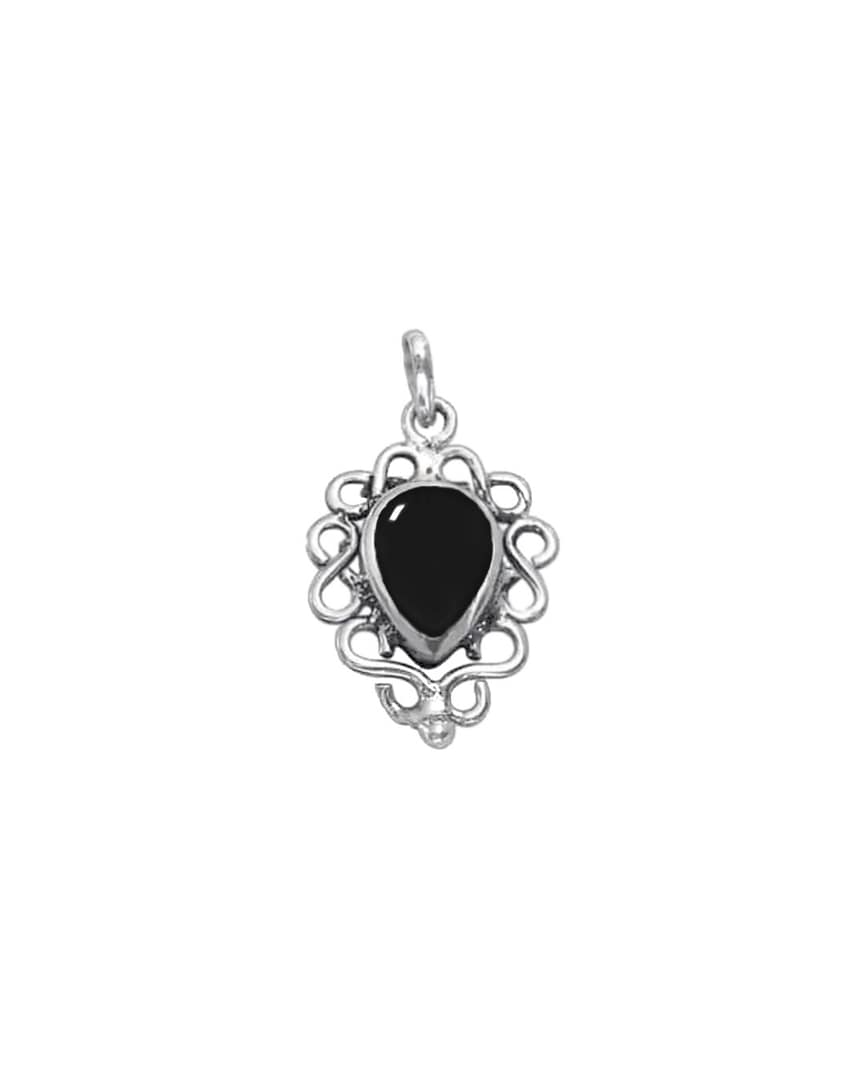 anais-onyx-silver-choker-front-hellaholics anais-onyx-silver-choker-front-hellaholics