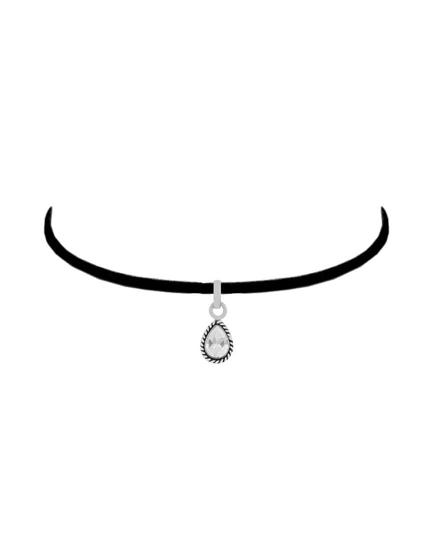 indra-clear-crystal-quartz-cut-stone-teardrop-pendant-chocker-hellaholics