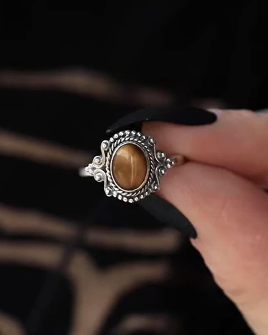 talismans-bestseller-aditi-silver-tiger-eye-stone-ring-hellaholics talismans-bestseller-aditi-silver-tiger-eye-stone-ring-hellaholics