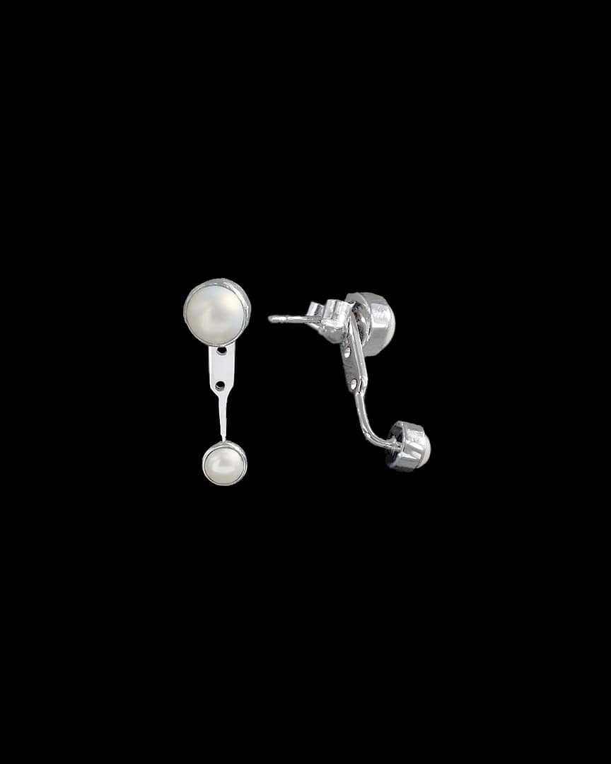 parthenope-double-pearl-studs-earrings-silverpair-dark-hellaholics