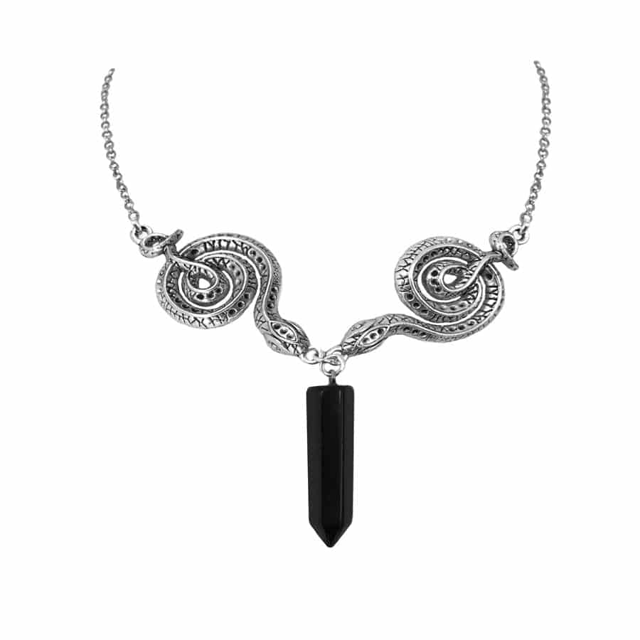onyx-duo-serpent-snake-necklace