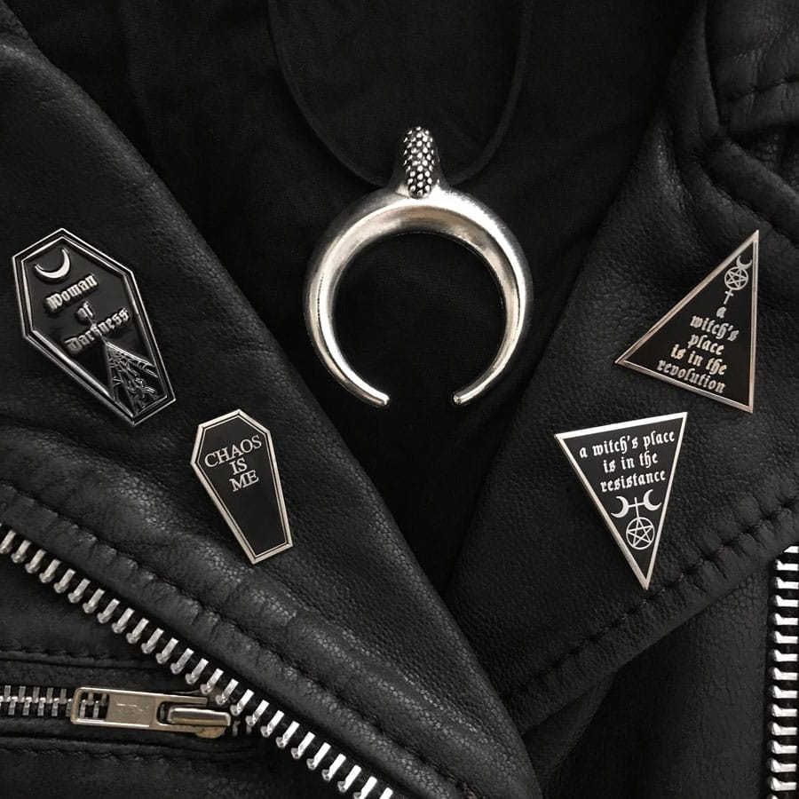 Leather Weather! New Pins!