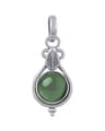 Detria-Green-Aventurine-Silver-Necklace